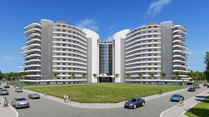 New off-plan project in Antalya